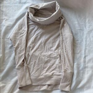 lululemon athletica Cream Sweatshirt
